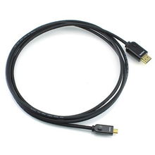 绿联10143 Micro HDMI转HDMI数字高清线 3米黑色家电配件的实用之选